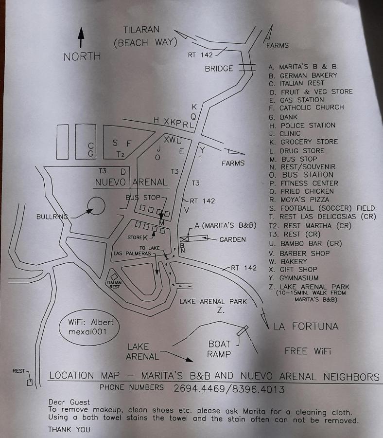 Marita'S Bed And Breakfast 纽沃阿雷纳尔 外观 照片